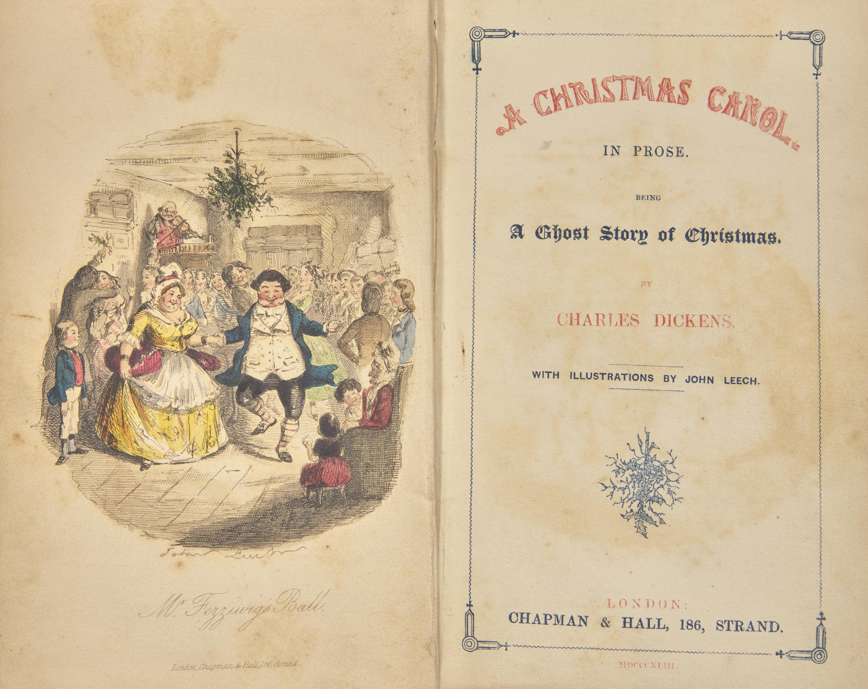 [Literature] Dickens, Charles. A Christmas Carol. In Prose. Being a Ghost Story of Christmas