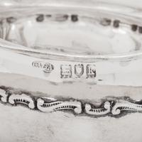 An English Silver Three-Piece Tea Service