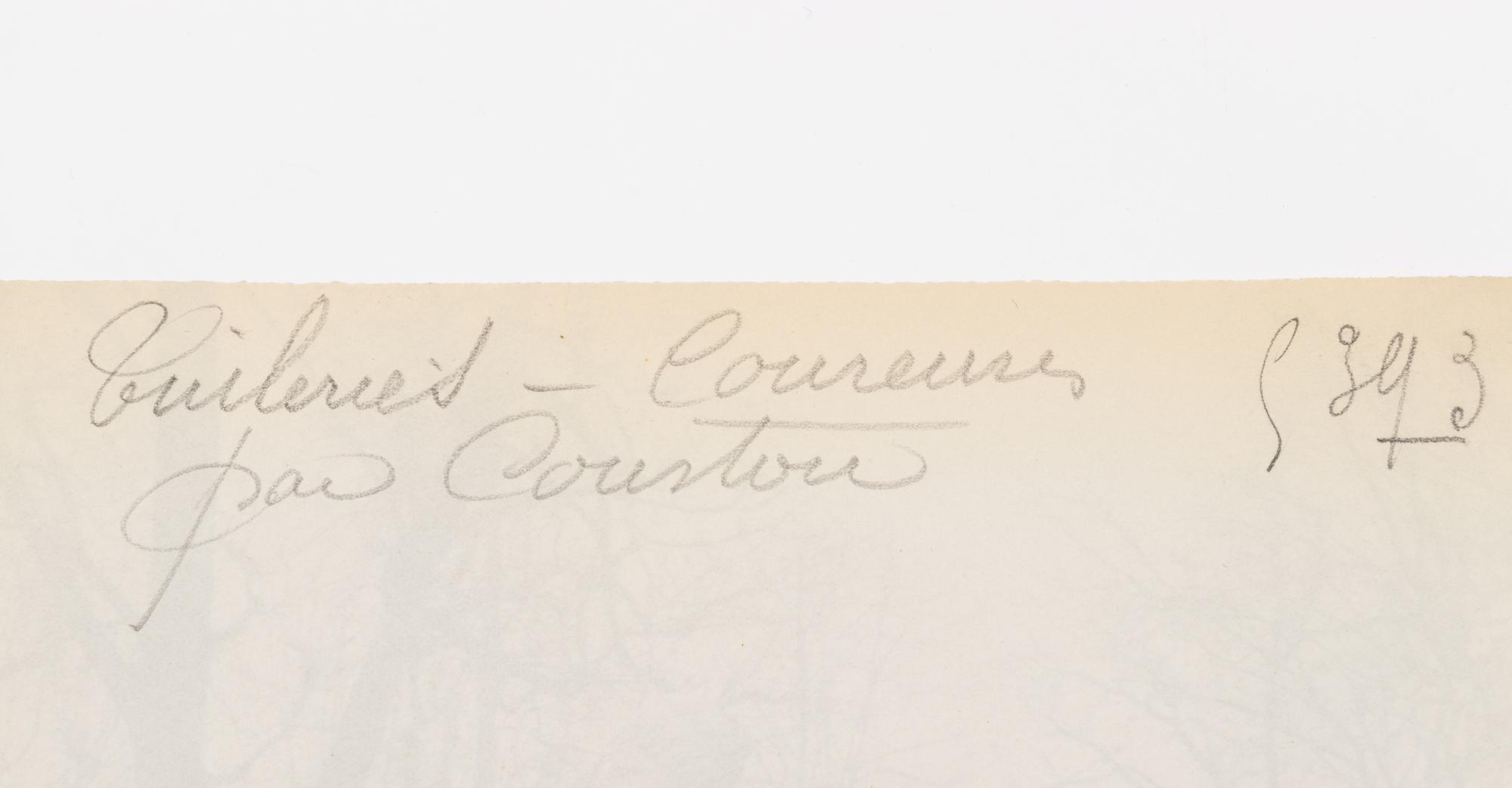 A group of four photographs ( Tuileries - Coureuse par Coustou, 1907; Grand Trianon / Le Buffet , 1902; Meudon - ancien château , 1902; Parc de Sceaux , 1925)