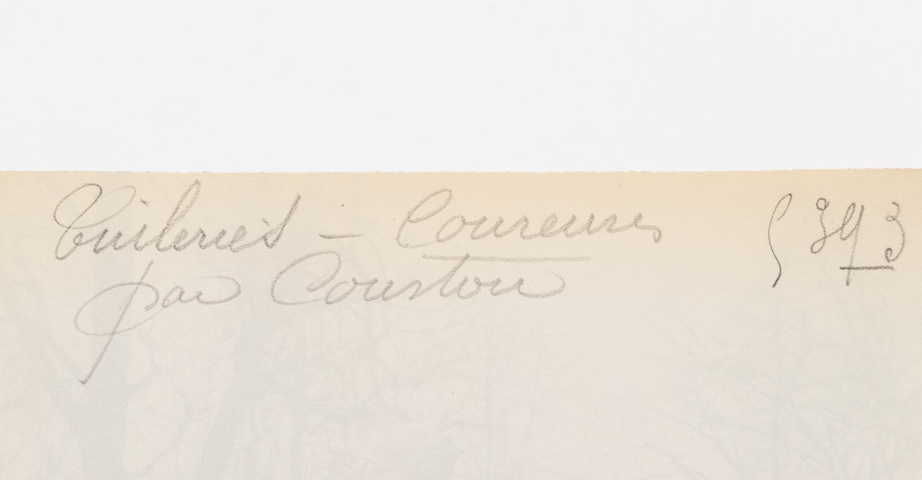 A group of four photographs ( Tuileries - Coureuse par Coustou, 1907; Grand Trianon / Le Buffet , 1902; Meudon - ancien château , 1902; Parc de Sceaux , 1925)