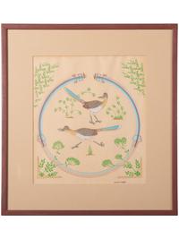 Harrison Begay (Diné, 1917-2012) Various Prints and Gouaches on Paper