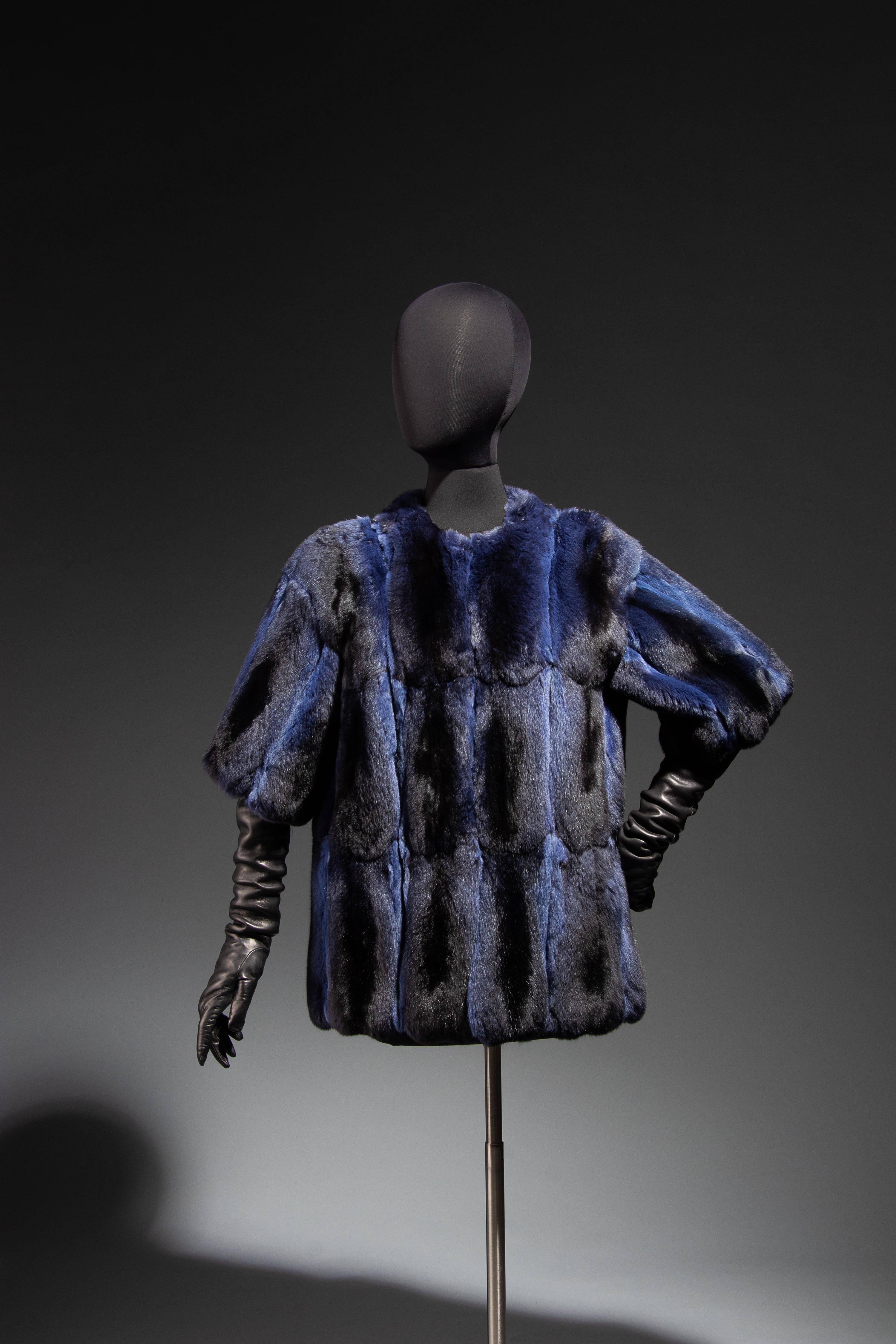 J. Mendel Chinchilla Short Sleeved Jacket
