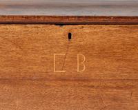 A Chippendale Inlaid Walnut Blanket Chest