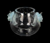 A Lalique Orchides Vase