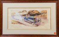 Gamy (Marguerite Montaut), (French, early 20th century), Renault, 1915 Tour de France Automobile, 1914 and Gd Prix de France, 1913