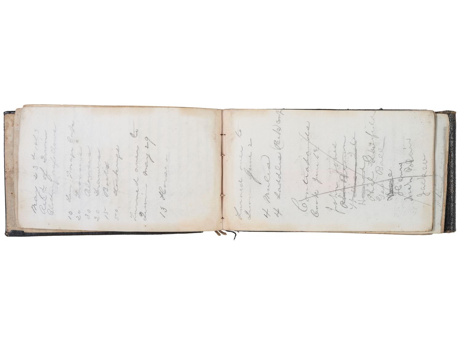 [CIVIL WAR]. War-date letters and diary of Capt. Tattnall Paulding (1840-1907), 6th US Cavalry, POW Battle of Fairfield, incl. Gettysburg Campaign and Libby Prison content.