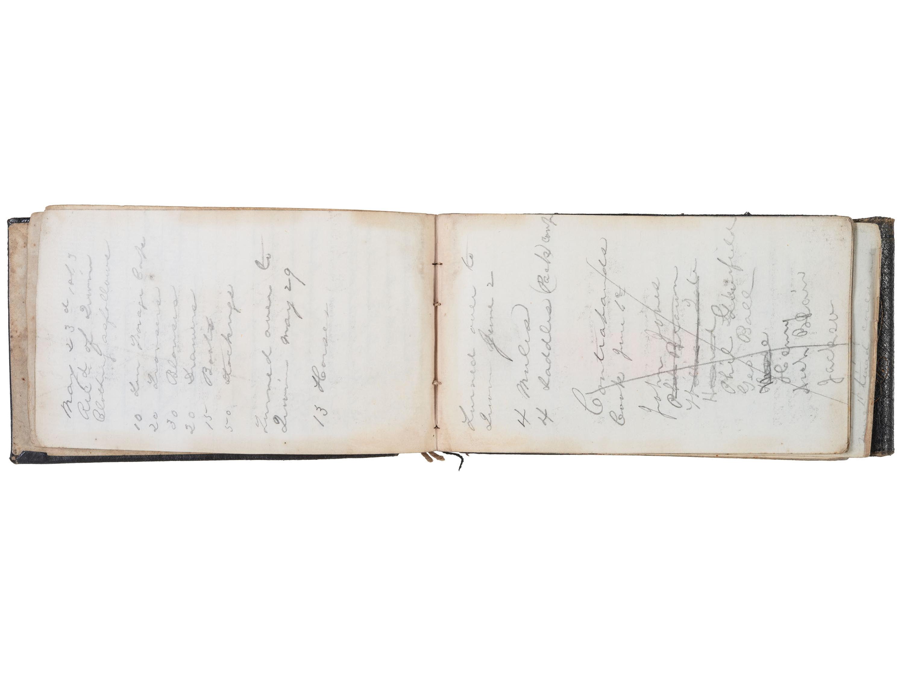 [CIVIL WAR]. War-date letters and diary of Capt. Tattnall Paulding (1840-1907), 6th US Cavalry, POW Battle of Fairfield, incl. Gettysburg Campaign and Libby Prison content.