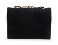Chanel Black Suede Shoulder Bag
