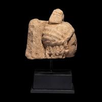 A Gandharan Sandstone Head