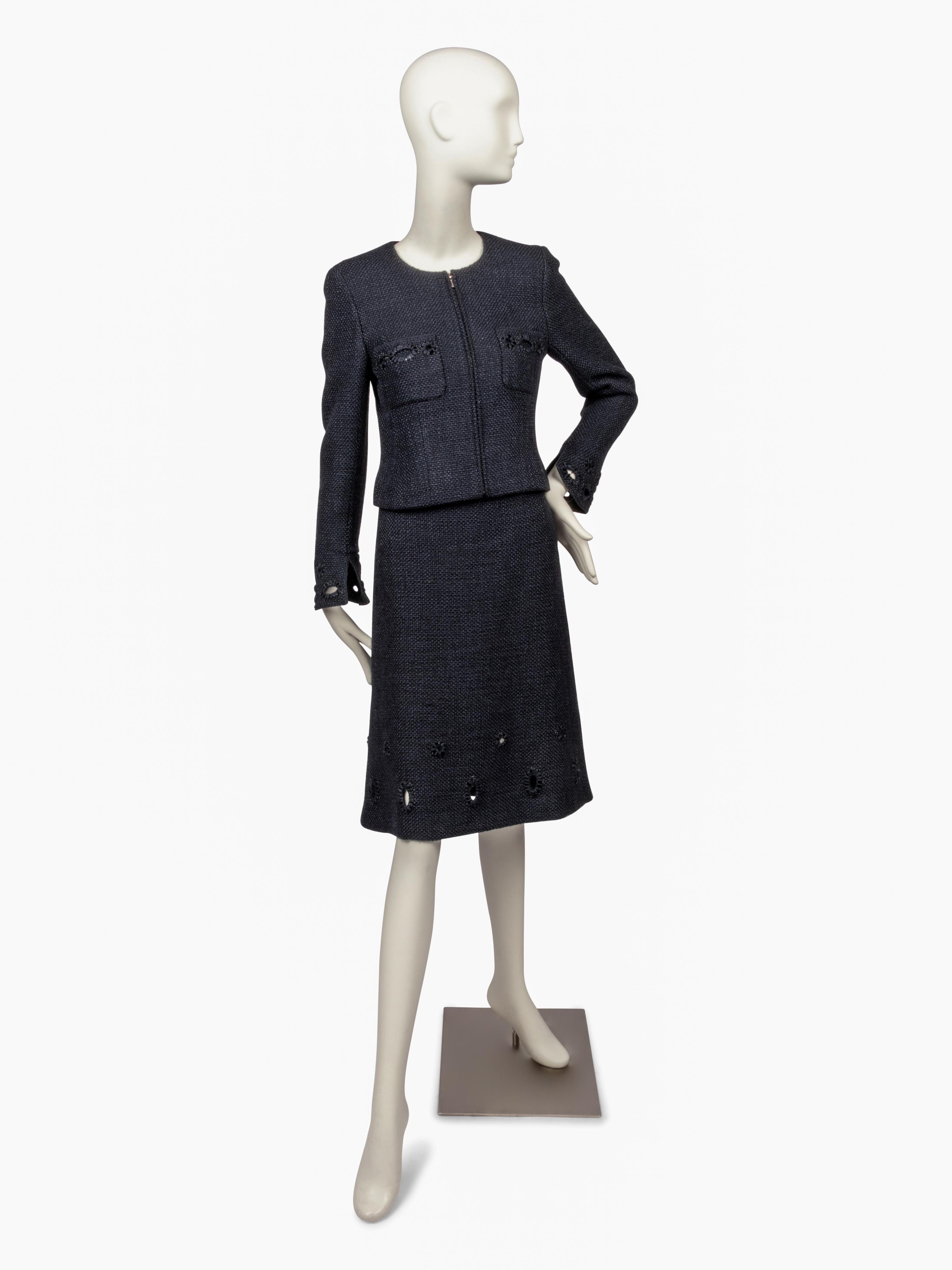 Chanel Two Piece Skirt Suit, Autumn 2000