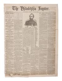[CIVIL WAR]. 100+ issues of the Philadelphia Inquirer, New York Herald, and New York Tribune.