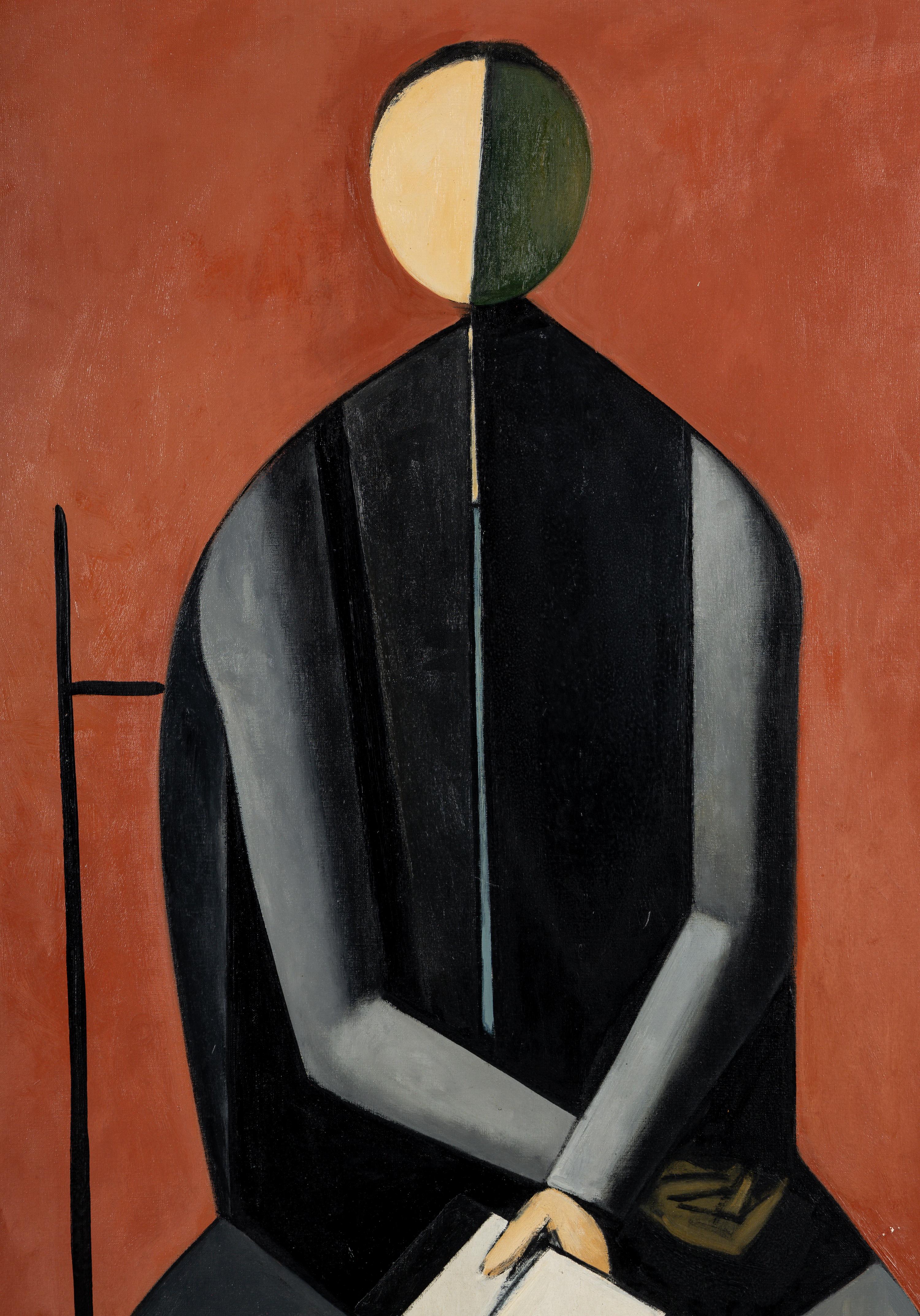 Seated Figure with a Book