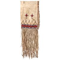 Apache Beaded Hide Saddle Bags