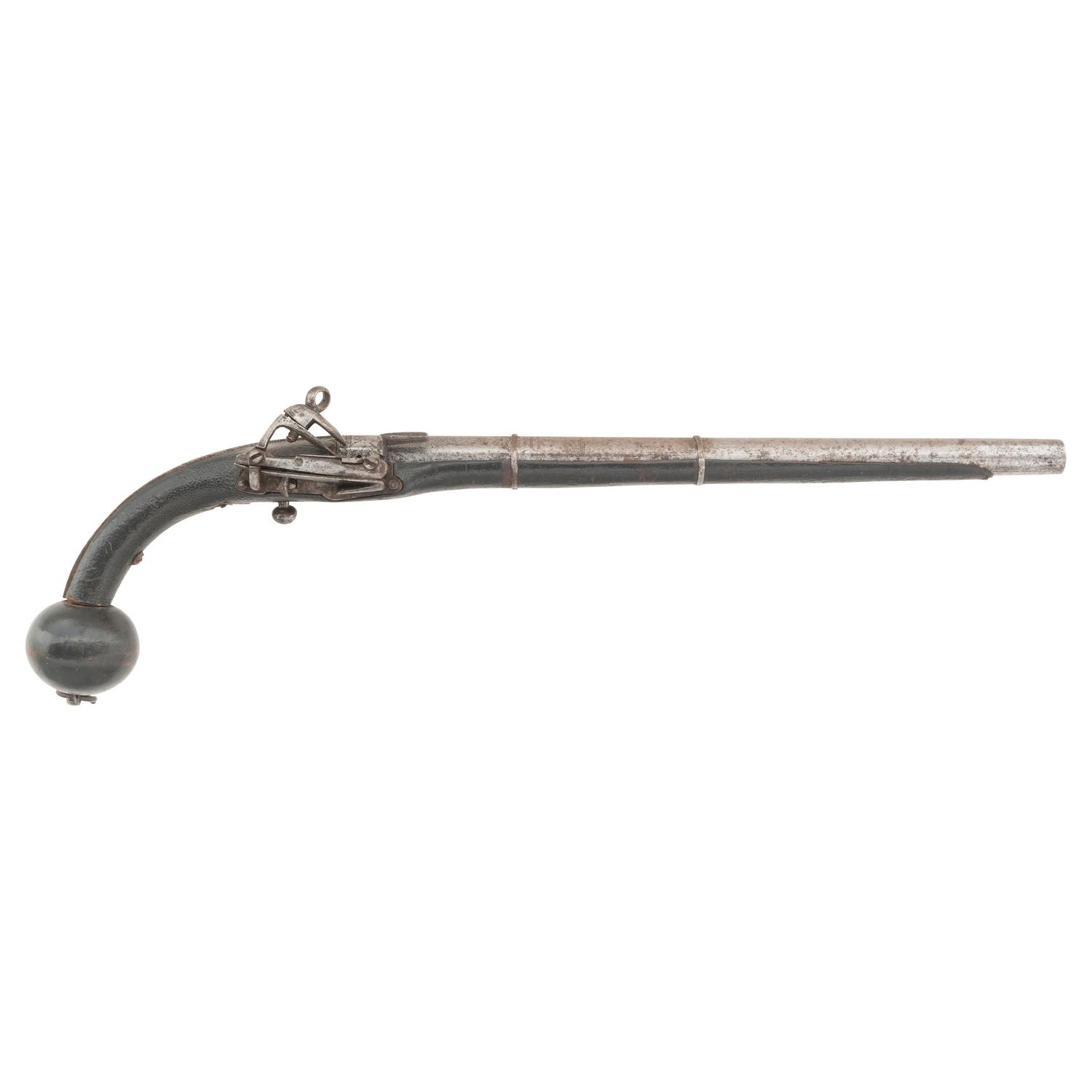 Caucasian Ball Butt Miquelet Pistol