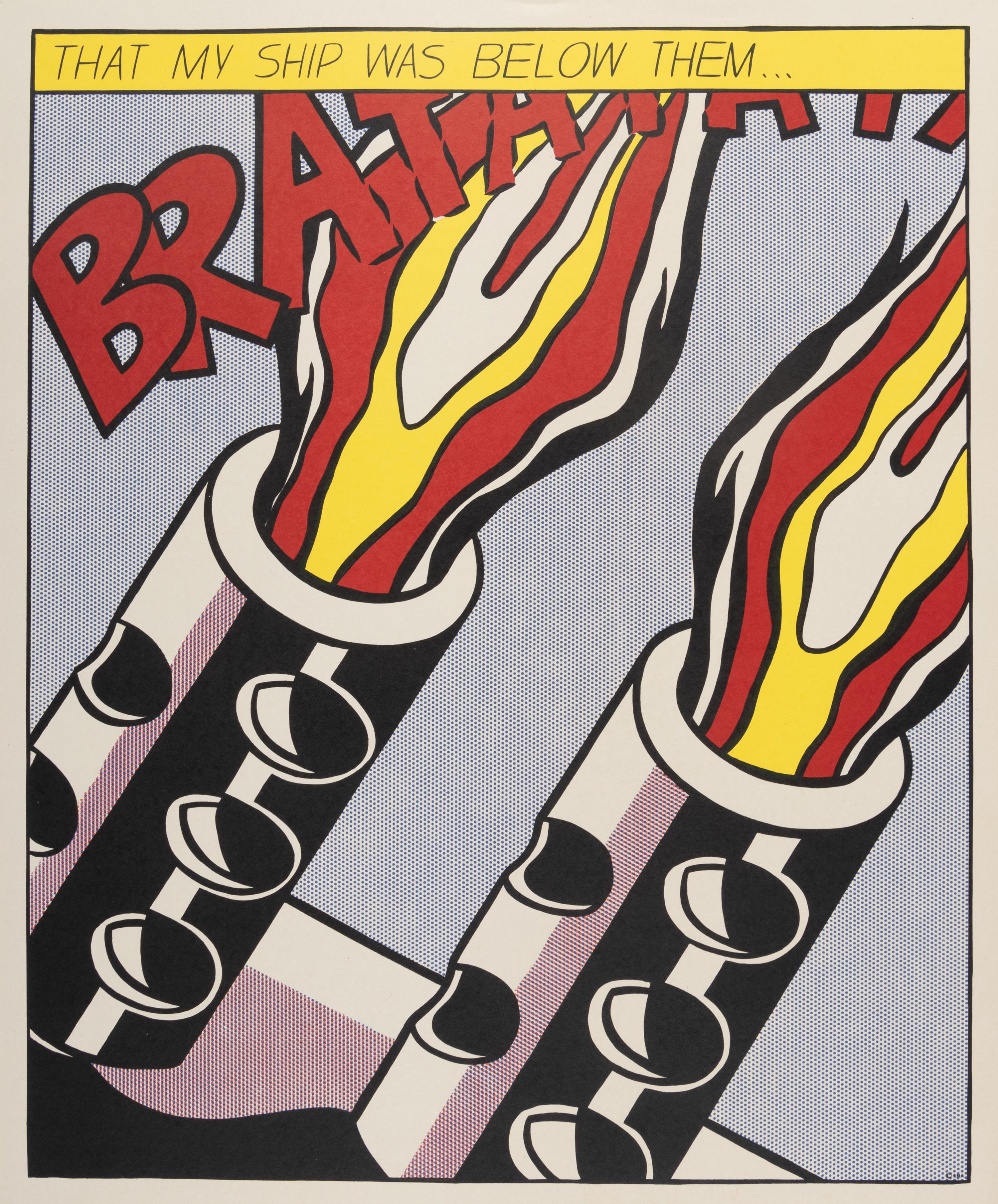 As I Opened Fire Poster (triptych)