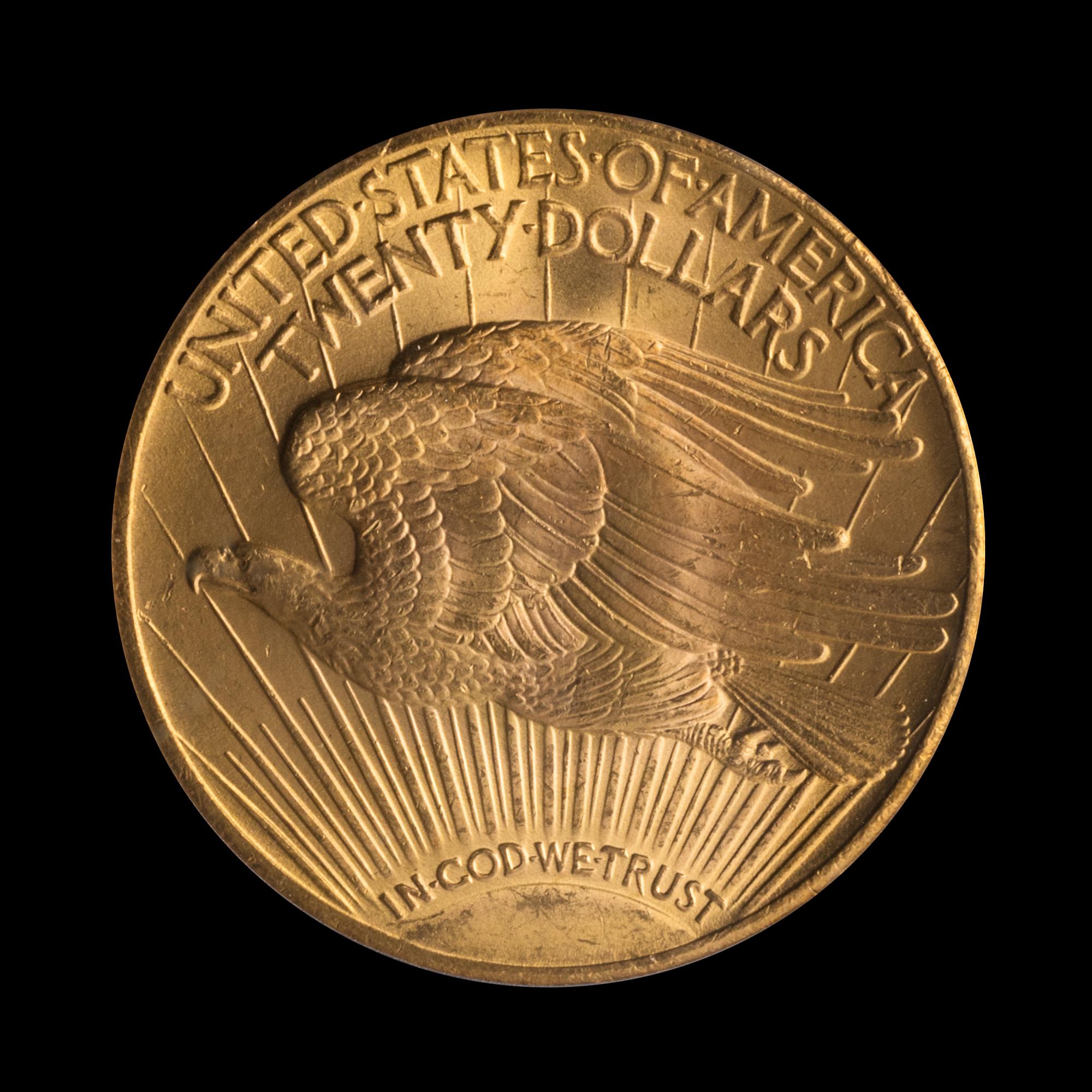 A United States 1928 St. Gaudens $20 Gold Coin