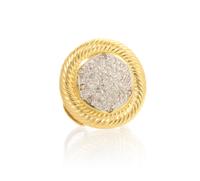 An 18 Karat Gold and Diamond Slide/Enhancer, 9.60 dwts.