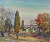 Walter Emerson Baum (American, 1884-1956) — Autumn, Sellersville