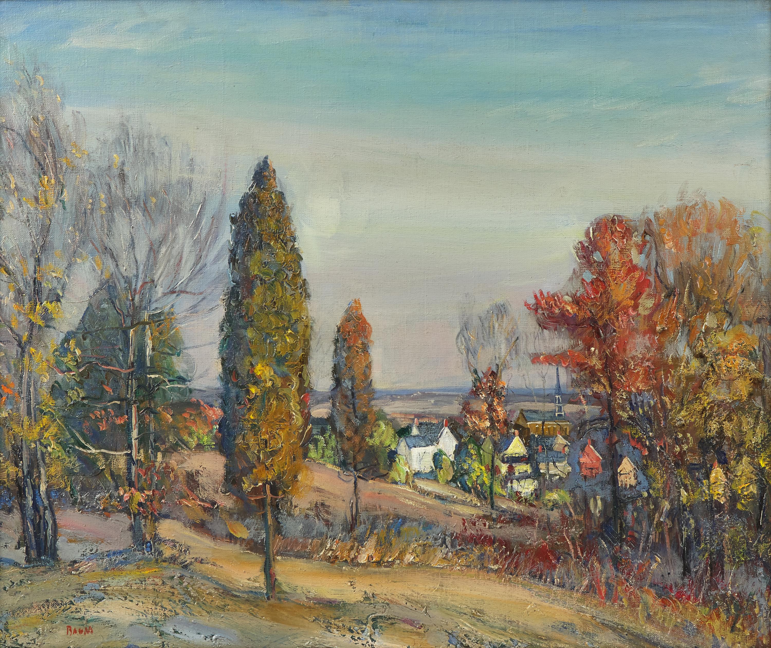 Walter Emerson Baum (American, 1884-1956) — Autumn, Sellersville
