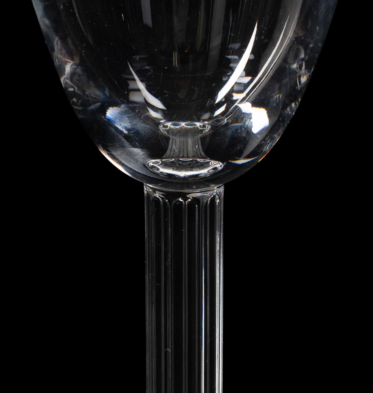 Collection of Eighteen Embassy Glasses with two associated glasses Libbey Glass Co., Toledo, OH