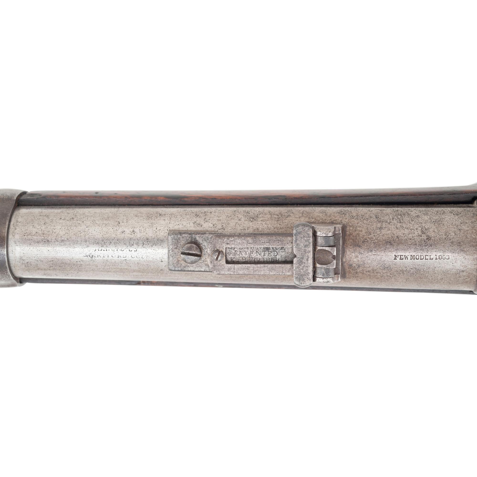 Transitional Sharps New Model 1863 Carbine with Patchbox Stock