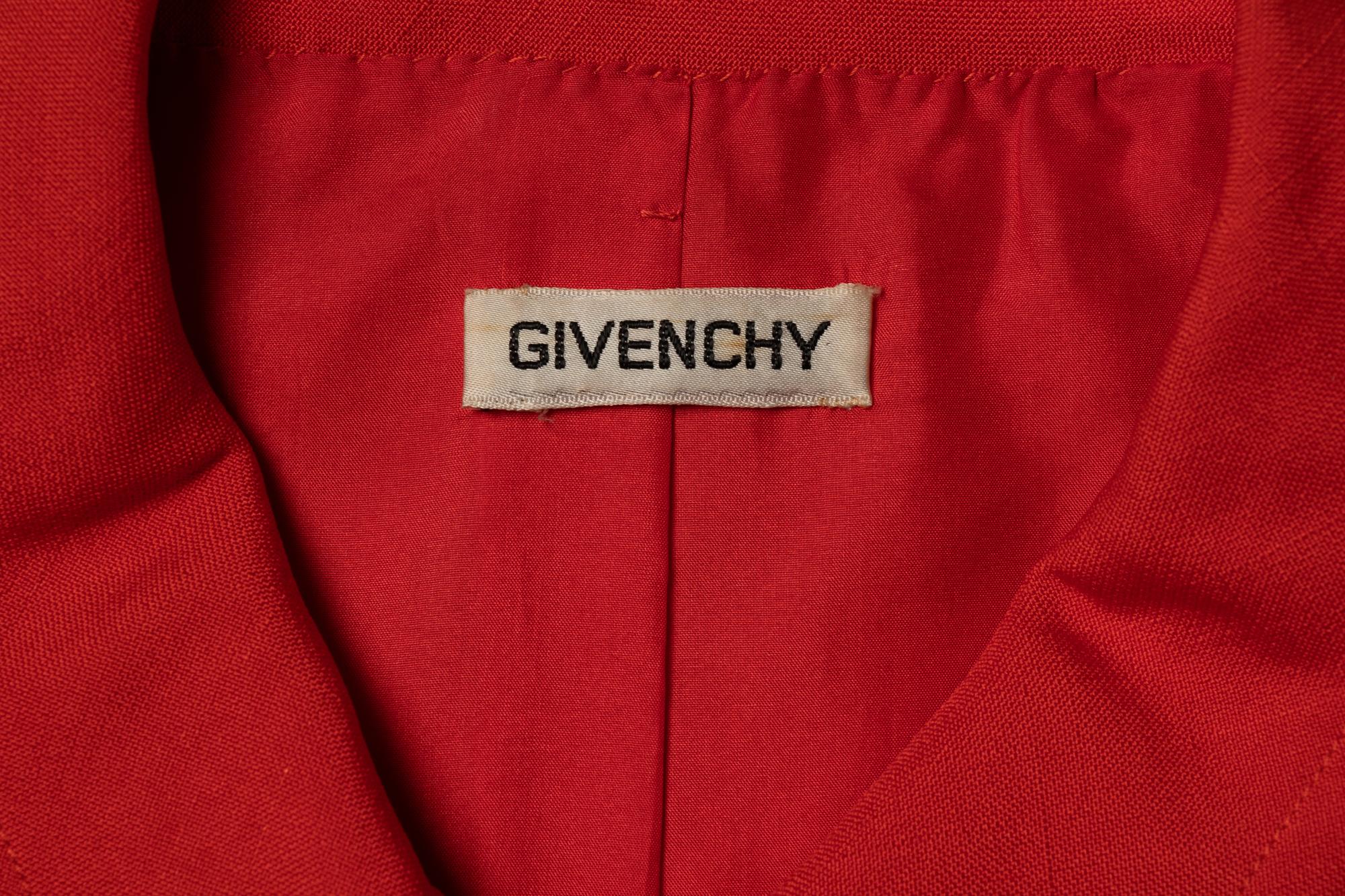 Givenchy Haute Couture Suit, 1970