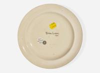 A Wedgwood Thérèse Lessore Decorated Queensware Plate, UK, circa 1921