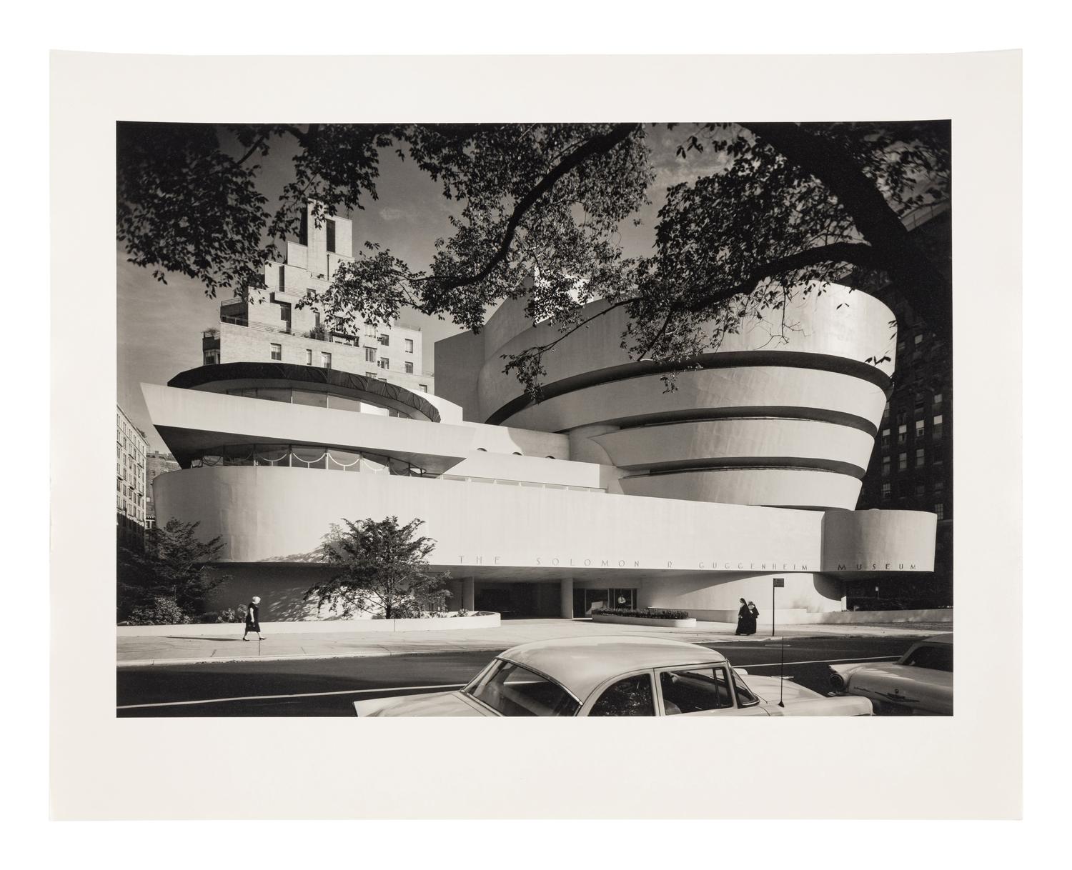 Ezra Stoller (1915-2004) Guggenheim Museum, Frank Lloyd Wright, New York, NY, 1959