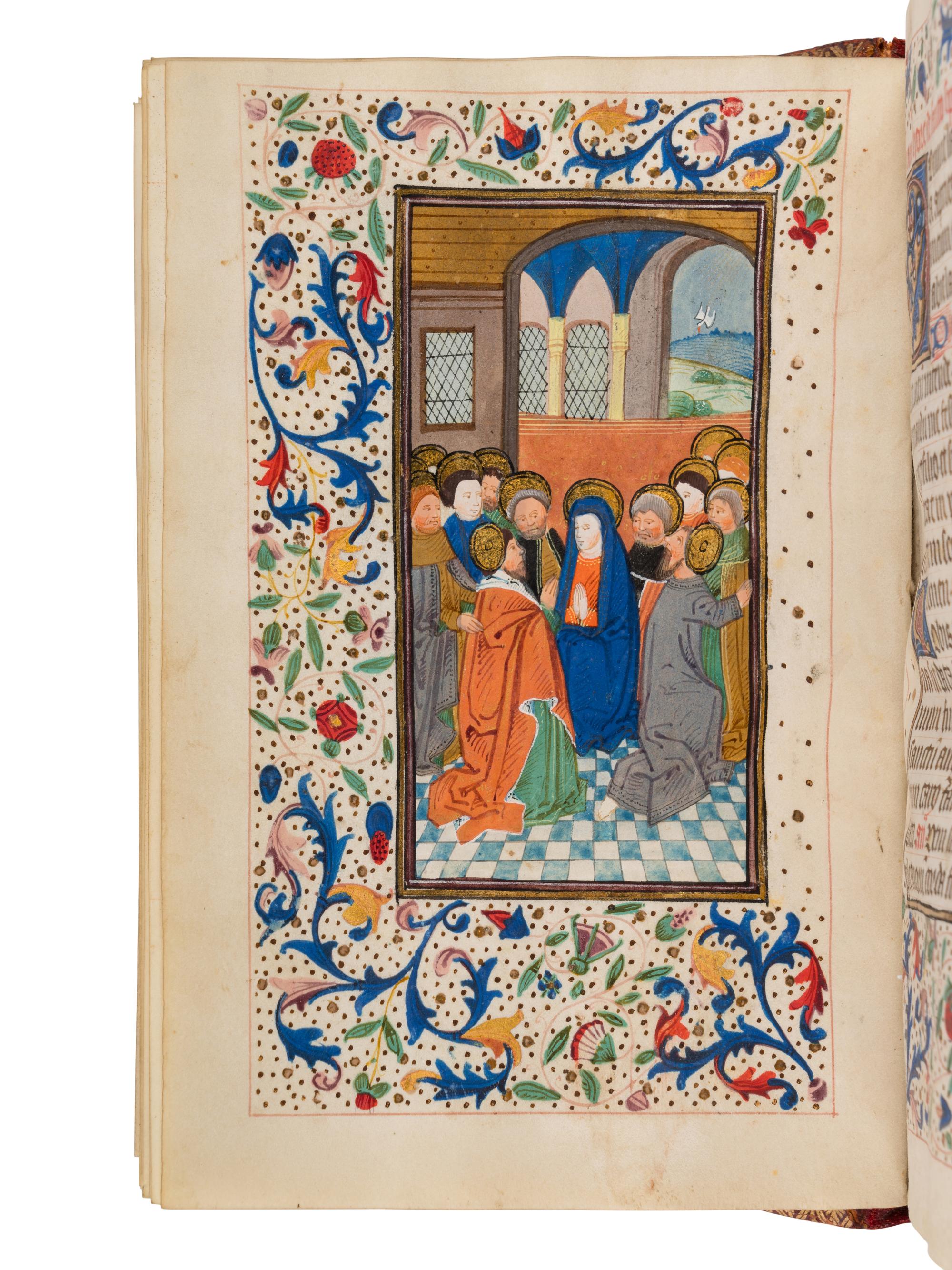 CIRCLE OF WILLEM VRELANT (active Flanders, Bruges, 1454-1481) The Haraucourt Hours, use of Toul, in Latin, illuminated manuscript on parchment [Flanders, Bruges, c. 1470-1480]