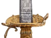 A Rare William Rose War of 1812 Lake Champlain Congressional Presentation Sword of Sailing Master Daniel Ricard