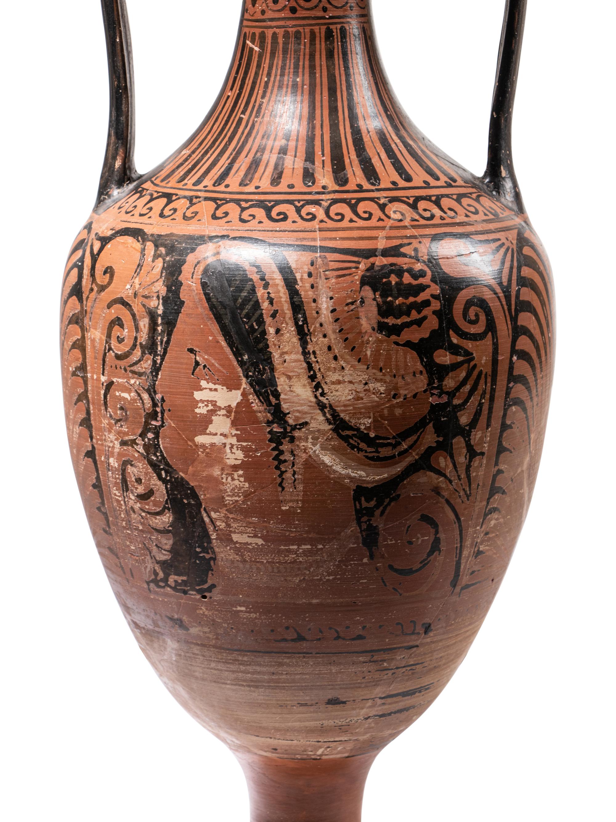 An Apulian Red-Figured Neck Amphora