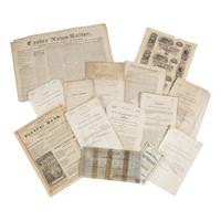 [Banking]. A group of 5 works, comprising: