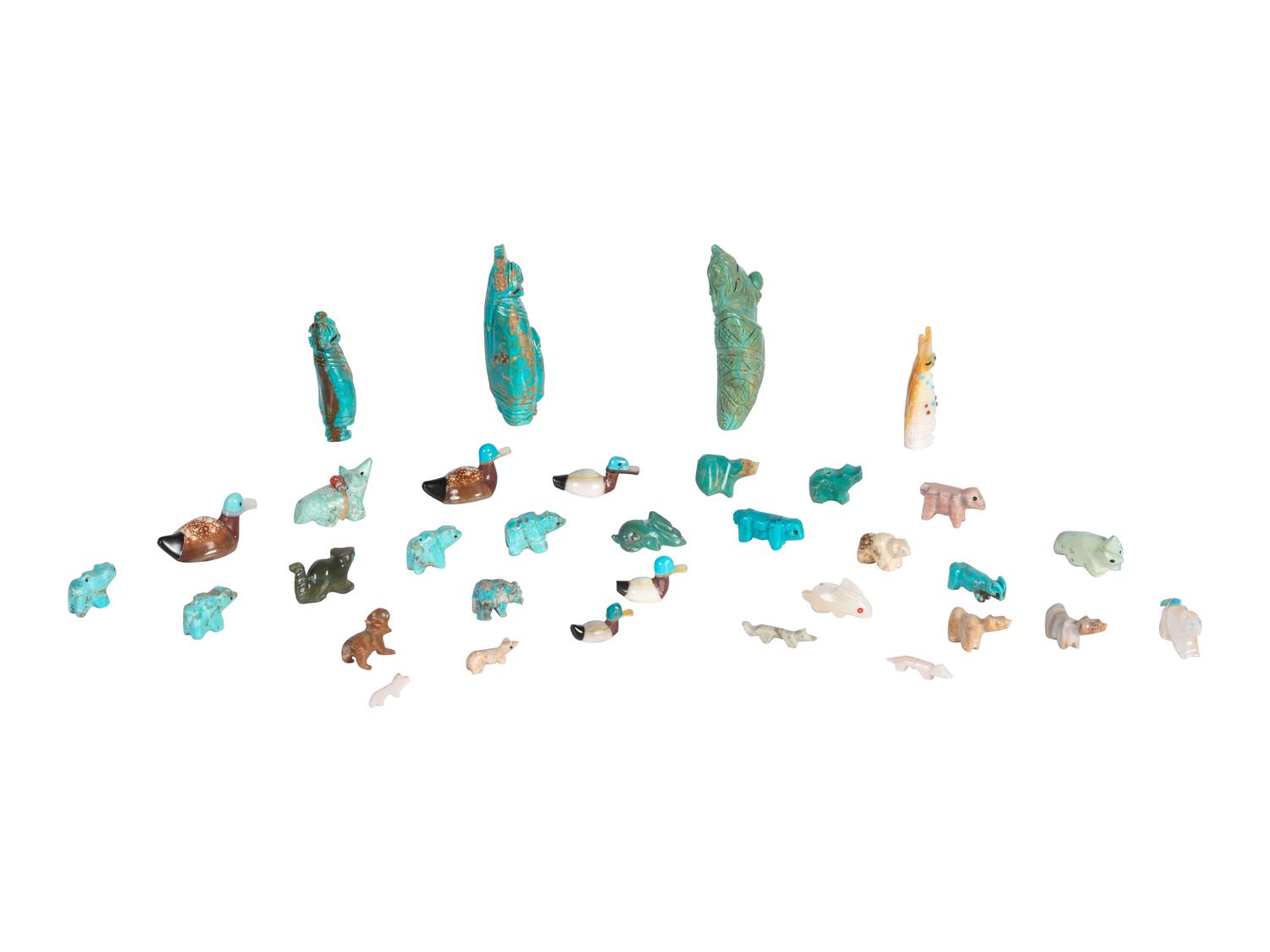 Zuni Carved Fetishes