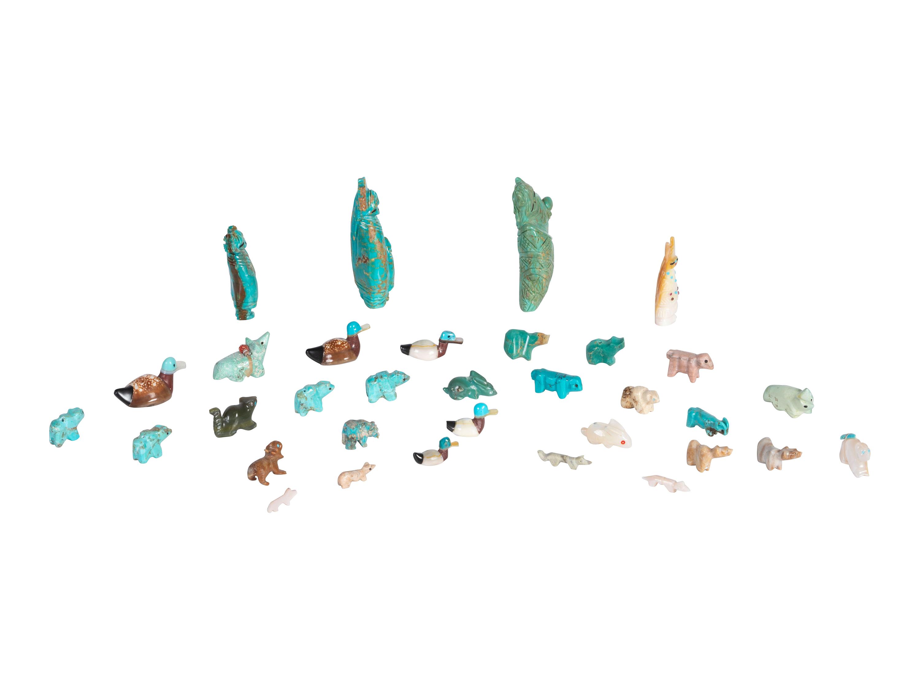 Zuni Carved Fetishes