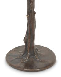 A Pairpoint Puffy Boudoir Lamp on Bronze Base