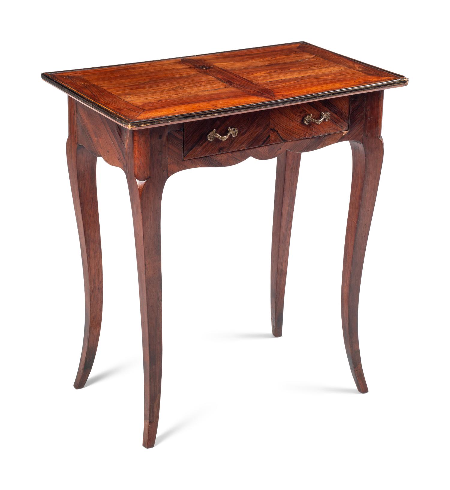 A Louis XV Tulipwood Side Table