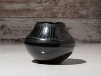 Blackware Pottery Vase, 1943-1954