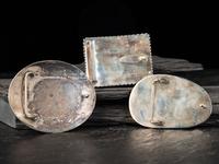 Navajo and Kewa Sterling Silver Belt Buckles