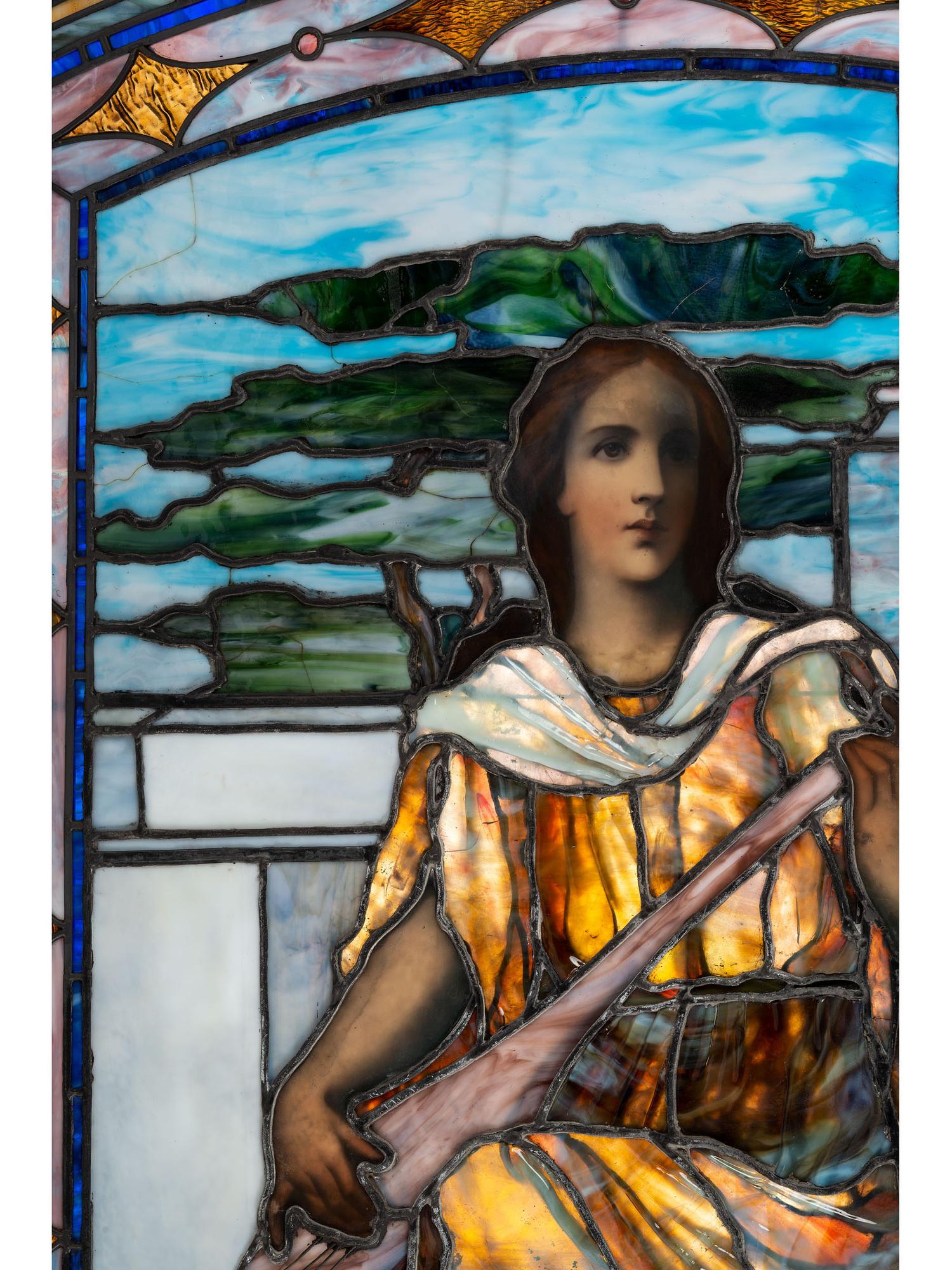 'Musician in the Cove' Window, c. 1890