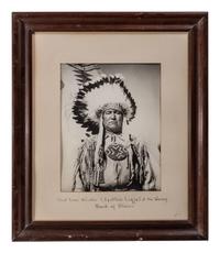 [NATIVE AMERICANS]. Photographs, prints, and manuscripts involving Native Americans.