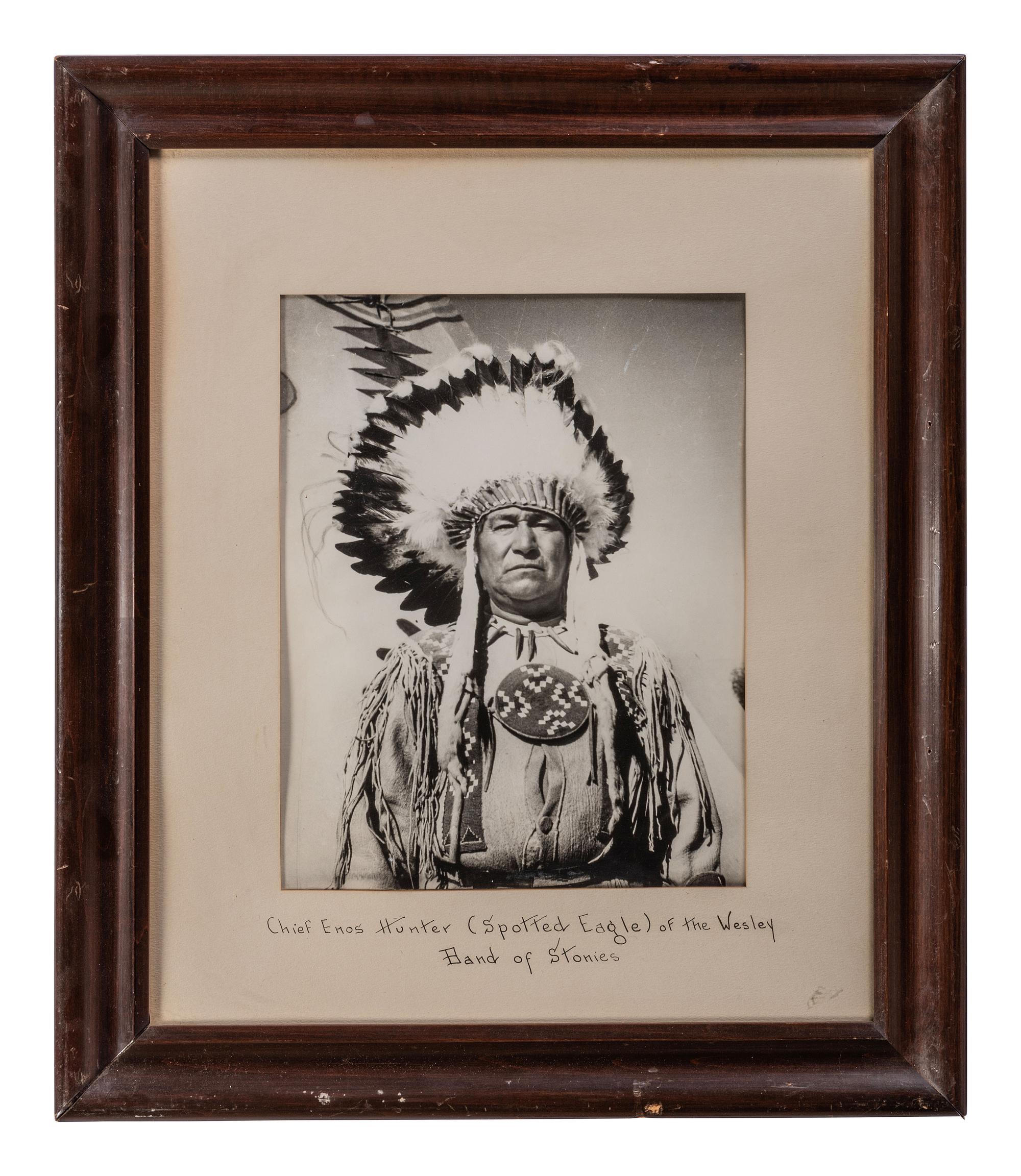 [NATIVE AMERICANS]. Photographs, prints, and manuscripts involving Native Americans.