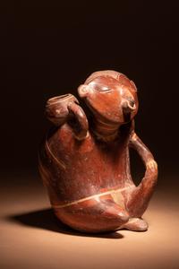 A Nayarit Terracotta Seated Figure