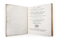 (ASTRONOMY) (NEWTON) Physicae experimentalis et matheseos regij quondam....Dn. G. E. Hamburgerum, 1766.