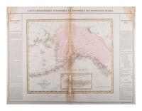 [ALASKA]. One of the earliest maps of Alaska as Russian possession [ With :] books and engraving of Elisha Kent Kane.