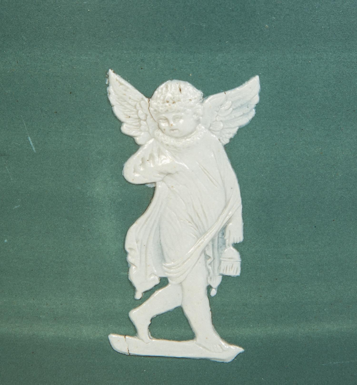 Seven Jasperware Pitchers and Table Articles