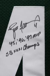 A Group of Brett Favre Signed Green Bay Packers Items,