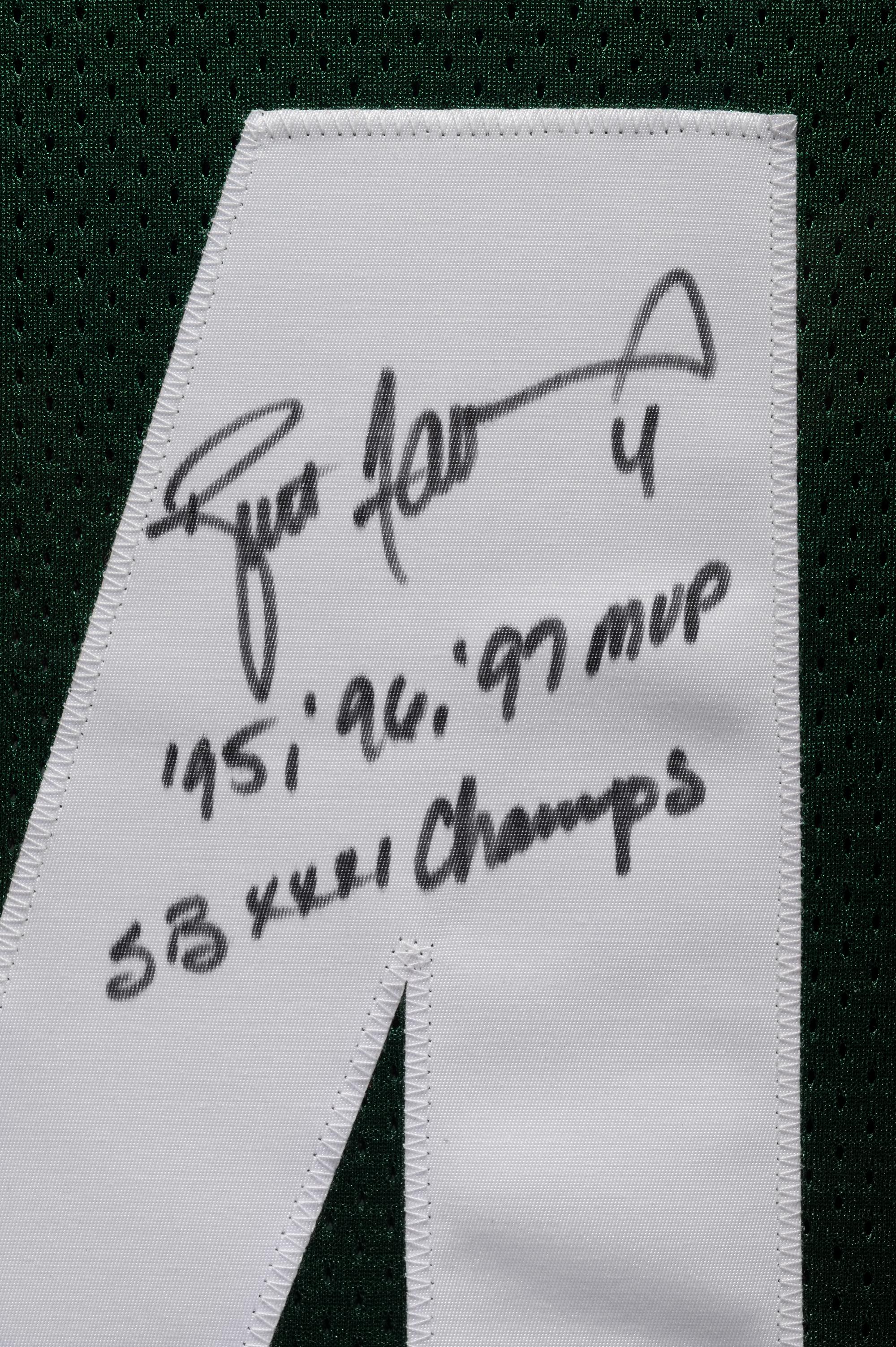 A Group of Brett Favre Signed Green Bay Packers Items,