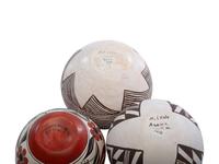 Collection of Acoma Pottery Jars