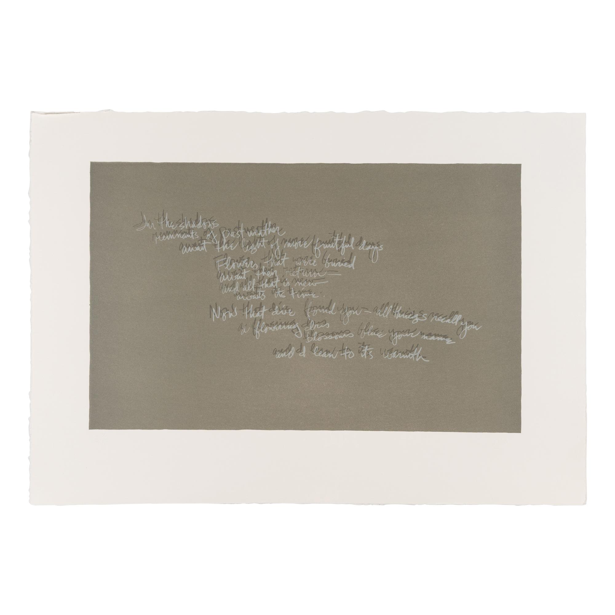Frank Howell (American, 1937–1997) — Letters Never Sent (portfolio of eight prints in original cloth covered case)