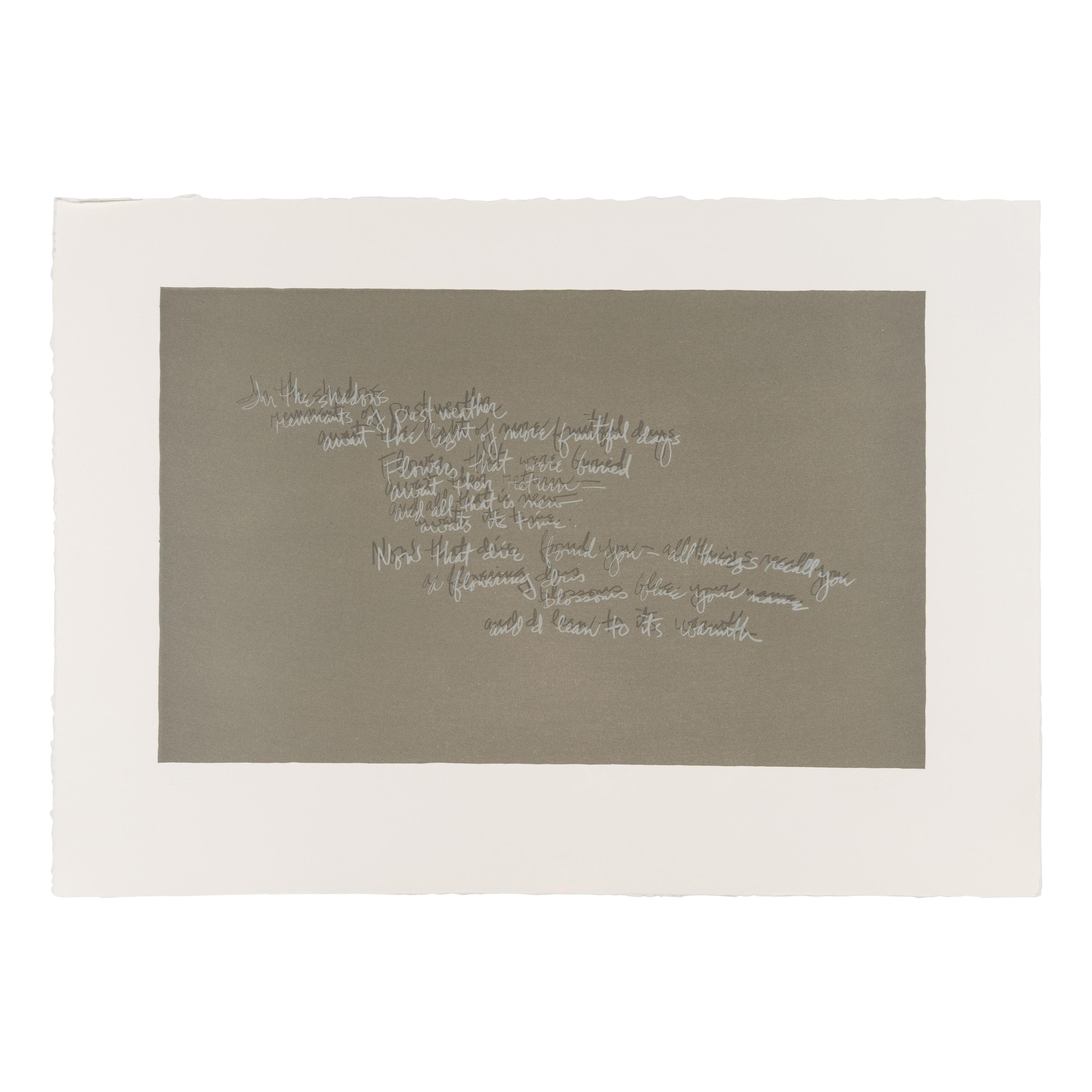 Frank Howell (American, 1937–1997) — Letters Never Sent (portfolio of eight prints in original cloth covered case)